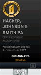 Mobile Screenshot of hackerjohnson.com